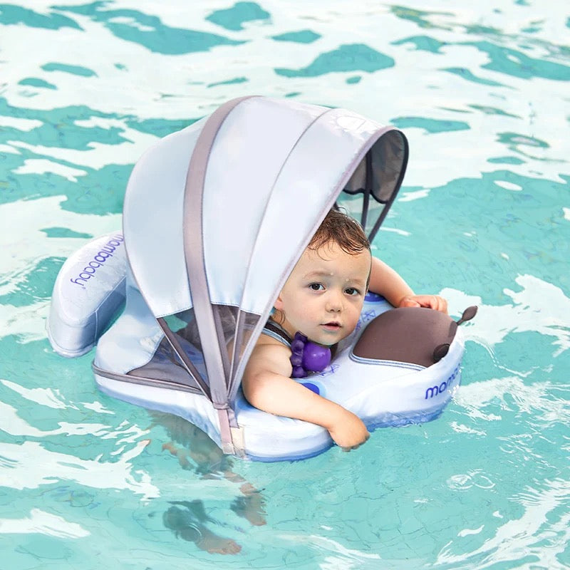 Achetez le Flotteur de Piscine pour Bébé avec Auvent | Sécurité et Confort avec Mambobaby