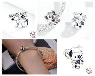 Achetez la Breloque en Argent Sterling Baby Koala™ pour Bracelet Pandora | Charme Exquis