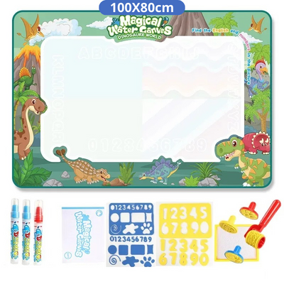 Tapis de Dessin Magique Réutilisable - Kit Créatif Enfants