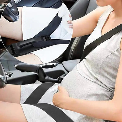 Belly Protection Kit™ | Le Confort Maternel en Route : Ceinture de Voiture et Kit de Soutien pour Maman et Bébé