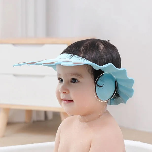 Chapeau de Lavage Cheveux Enfants : Protection Anti-Eclaboussures et Confort