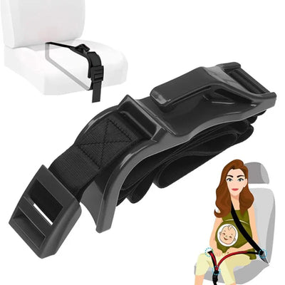 Belly Protection Kit™ | Le Confort Maternel en Route : Ceinture de Voiture et Kit de Soutien pour Maman et Bébé