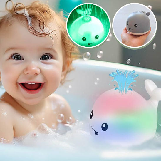 Jouet de Bain Bébé : Baleine Lumineuse