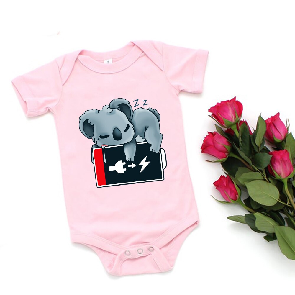 Achetez le Body Koala à Manches Courtes pour Bébé - Confort et Style Incomparables | Koppa Koala™