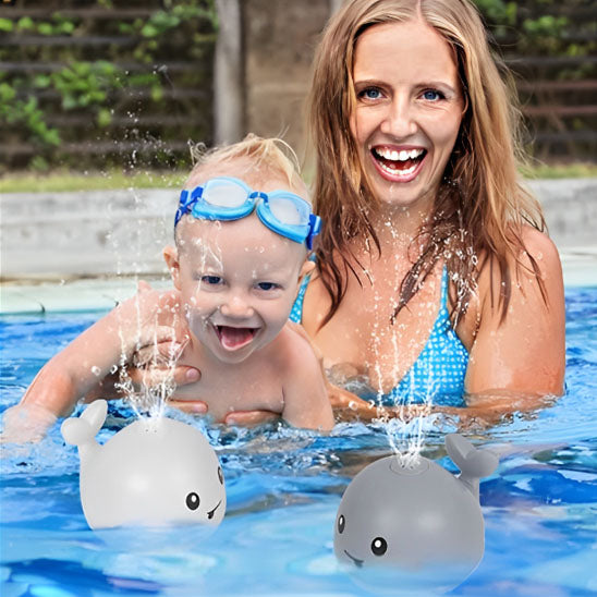 Jouet de Bain Bébé : Baleine Lumineuse