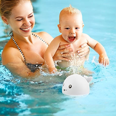 Jouet de Bain Bébé : Baleine Lumineuse