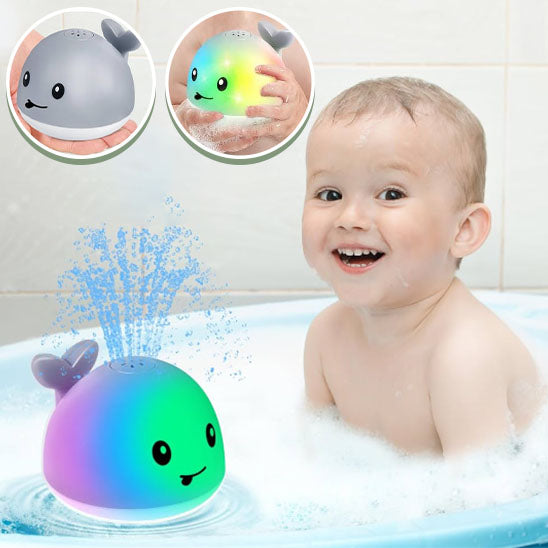 Jouet de Bain Bébé : Baleine Lumineuse