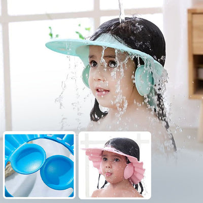 Chapeau de Lavage Cheveux Enfants : Protection Anti-Eclaboussures et Confort