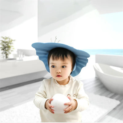 Chapeau de Lavage Cheveux Enfants : Protection Anti-Eclaboussures et Confort